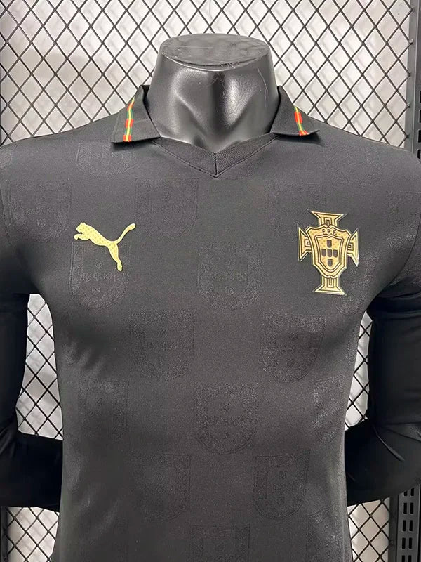Camisola Seleção Portugal MANGA LONGA edição especial pantera negra EUSÉBIO 2026/27 PLAYER - AUTHENTIC
