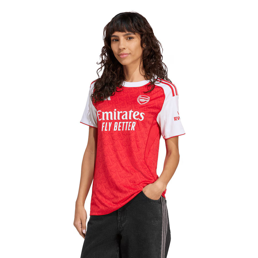 Camisola FEMININA principal vermelha 2025/26
