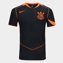 Camisola Corinthians preta e laranja total 90 2025/26