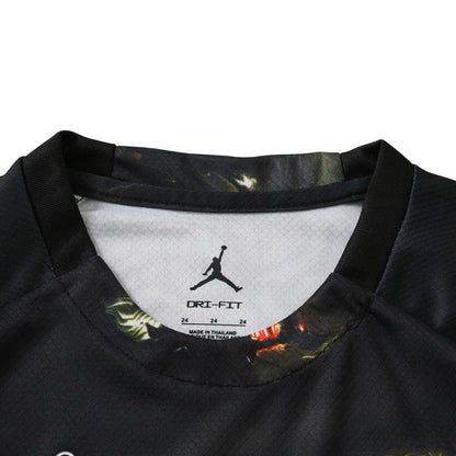 Conjunto Infantil PSG jordan 2026 Night Edition preta - LANÇAMENTO