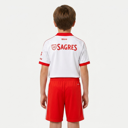 Conjunto infantil águia originals alternativa branca 2026/27 - LANÇAMENTO [pré venda: 11 a 22 dias úteis]