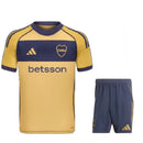 Conjunto infantil Boca Juniors alternativo 2025/26