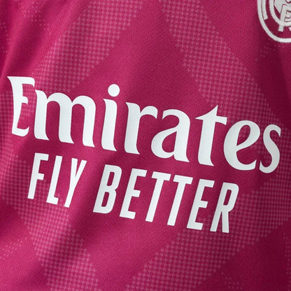 Conjunto Infantil Real Madrid terceira rosa 2026/27