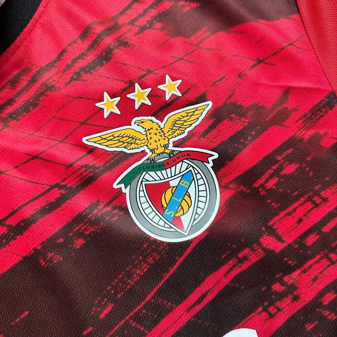 Camisola concept exclusiva vermelha, branca e preta 2026/27 - LANÇAMENTO
