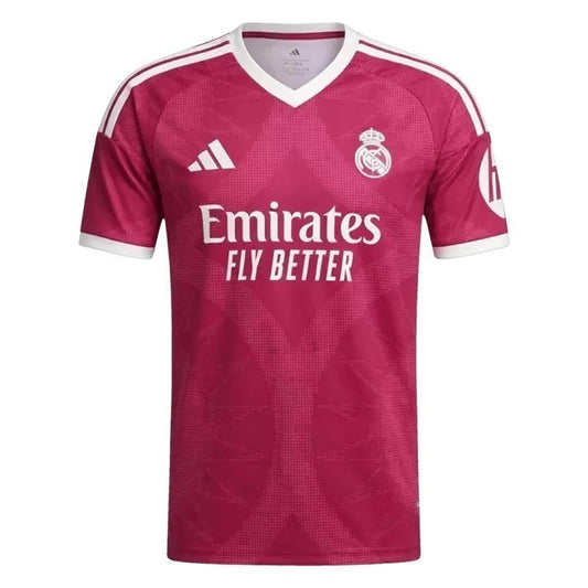 Camisola Real Madrid rosa terceira 2026/27