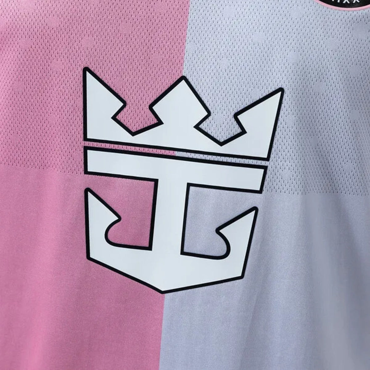 Camisola branca/rosa 2026/27 PLAYER