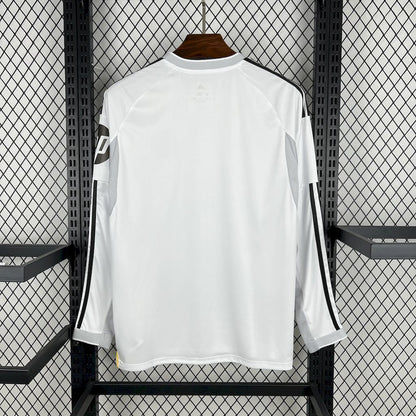 Camisola Real Madrid branca Home 2025/26 - MANGA LONGA