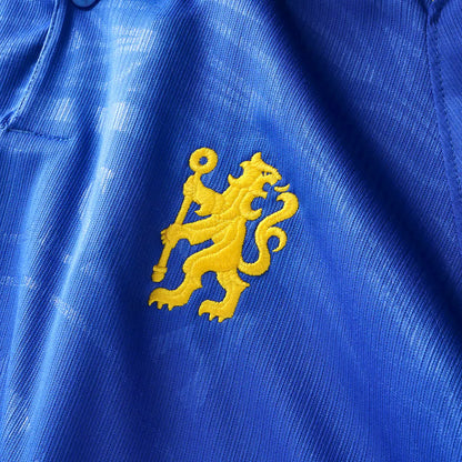 Conjunto Infantil Chelsea principal 2026/27 azul
