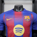 Camisola Barcelona home azul e vermelha  - Player 2025/26