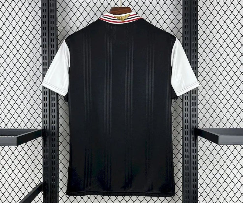 Camisola retrô preta alternativa 1997/98