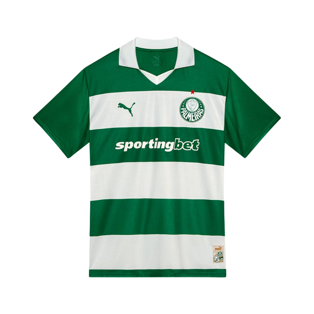 Camisola Palmeiras verde/branca 2026