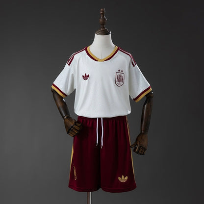 Conjunto infantil Seleção Espanha alternativo COPA DO MUNDO 2026