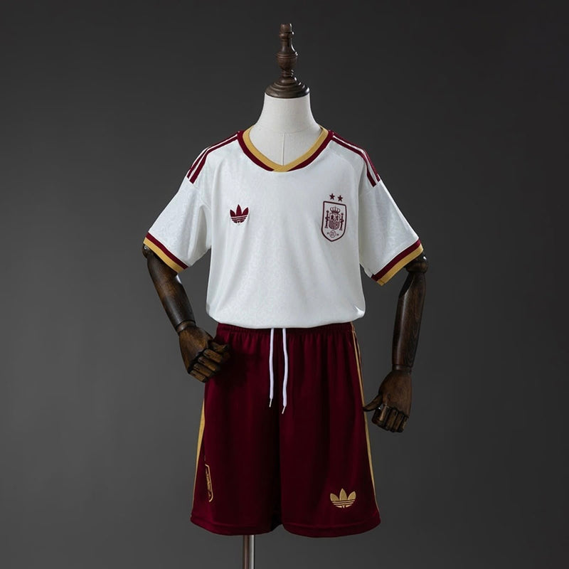 Conjunto infantil Seleção Espanha alternativo COPA DO MUNDO 2026