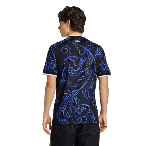 Camisola Seleção da Argentina alternativa preta/azul - Copa do Mundo 2026