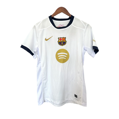 Camisola Barcelona away branca 2025/26