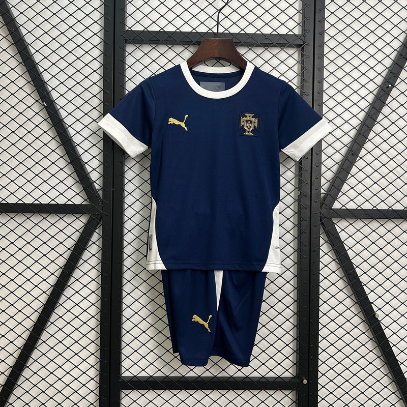 Conjunto infantil Seleção Portugal azul treino 2025