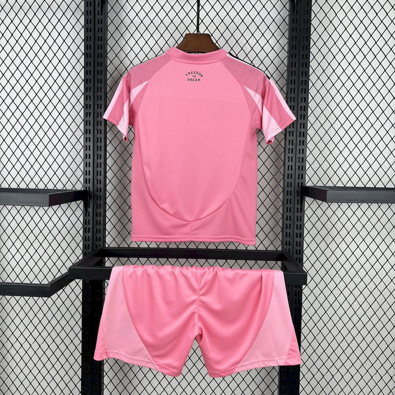 Conjunto Infantil Inter Miami alternativo rosa 2025/26