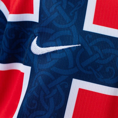 Conjunto infantil Seleção Noruega principal vermelha 2026