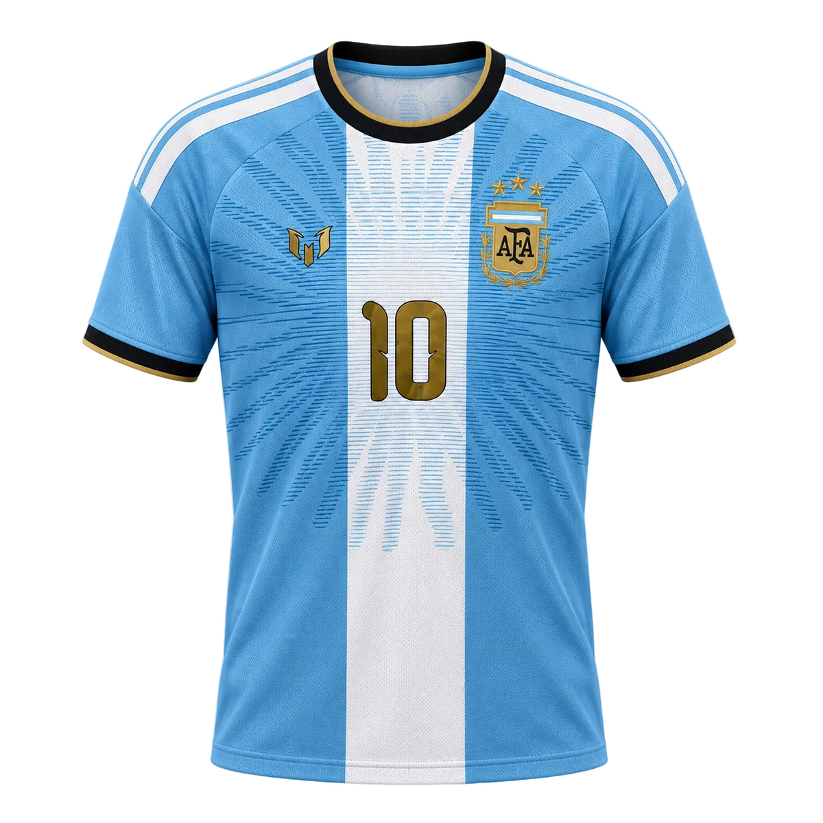 Camisola Seleção da Argentina Despedida Messi Branca e Azul – imagem 2