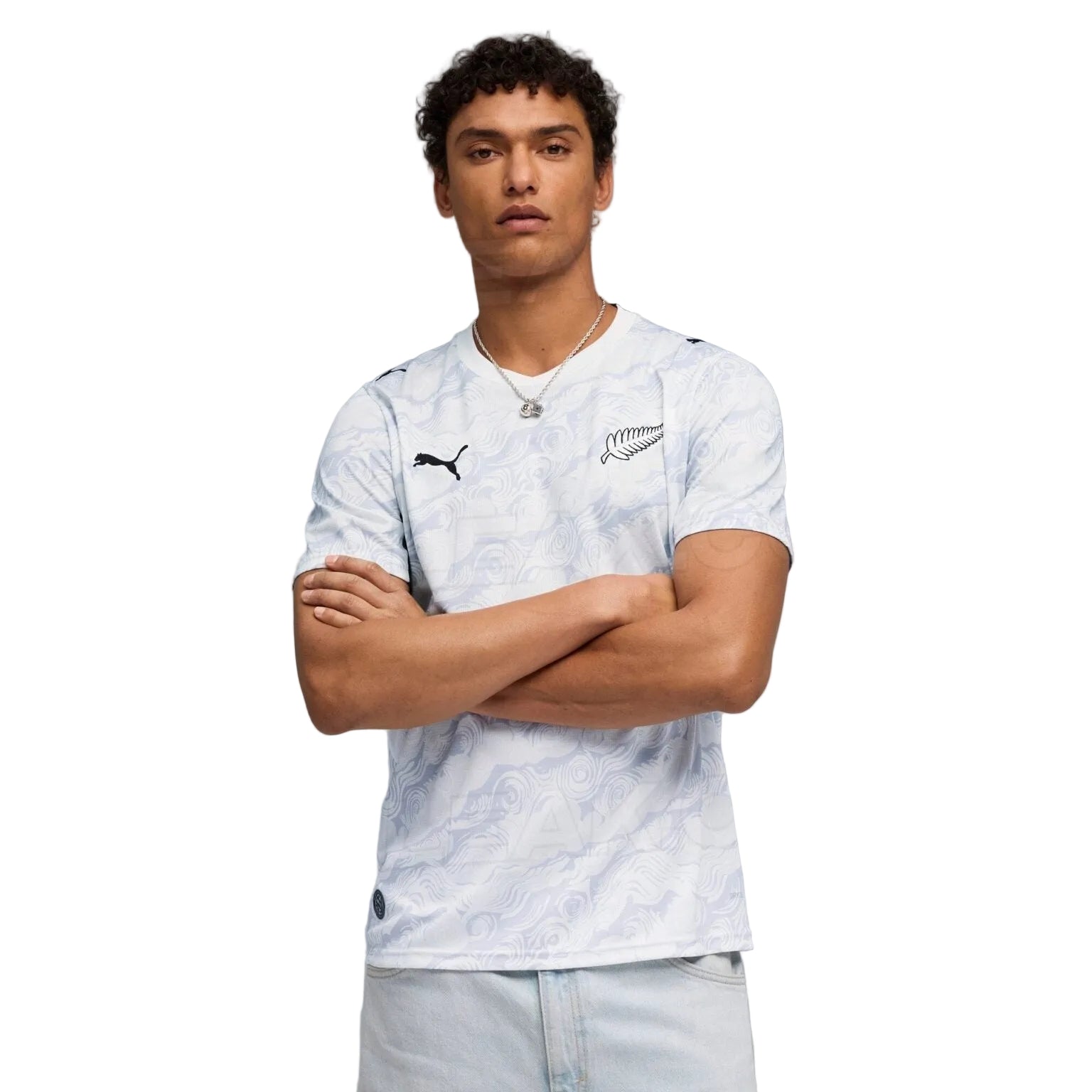 Camisola Seleção da Nova Zelândia principal branca - Copa do Mundo