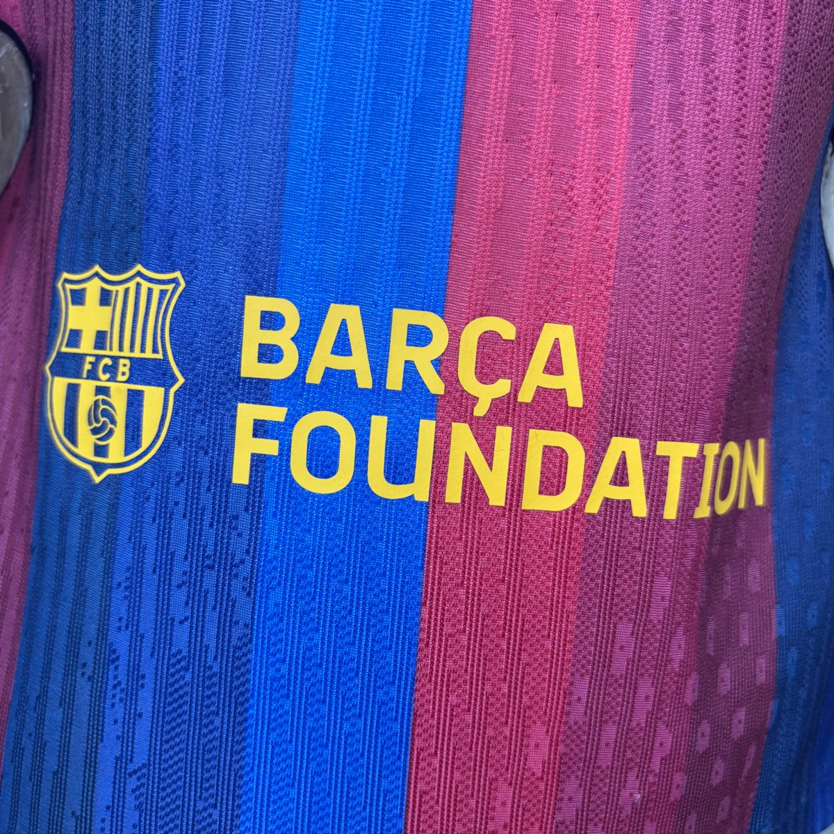 Camisola Barcelona Home azul e vermelha  2026/27 - PLAYER
