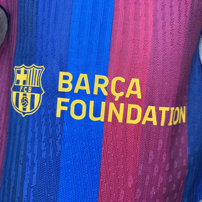 Camisola Barcelona Home azul e vermelha  2026/27 - PLAYER