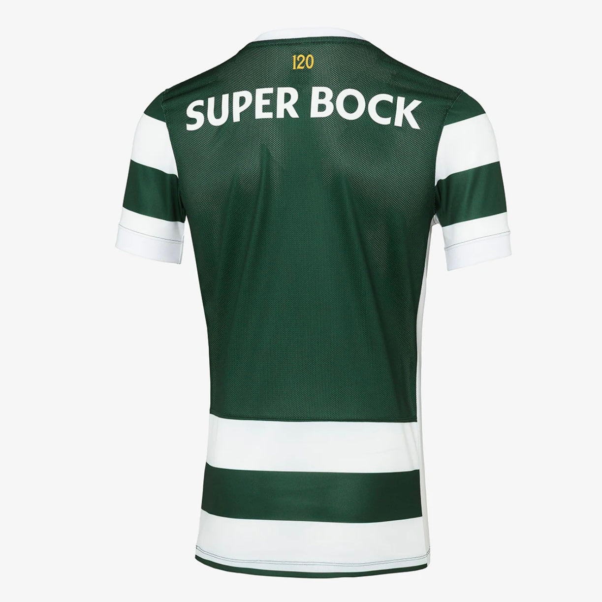 Camisola S C P principal 120 anos verde e branca 2026/27 - [pré venda: 11 a 22 dias úteis]