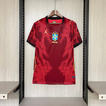Camisola Brasil Vermelha Copa do Mundo 2026