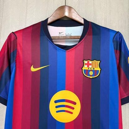 Camisola Barcelona home azul e vermelho 2026/27