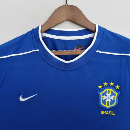 Camisola Retrô Seleção Brasil 1998/98 Away