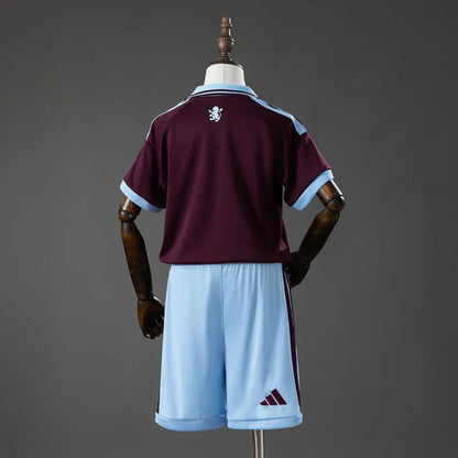 Conjunto Infantil Aston Villa principal 2026/27