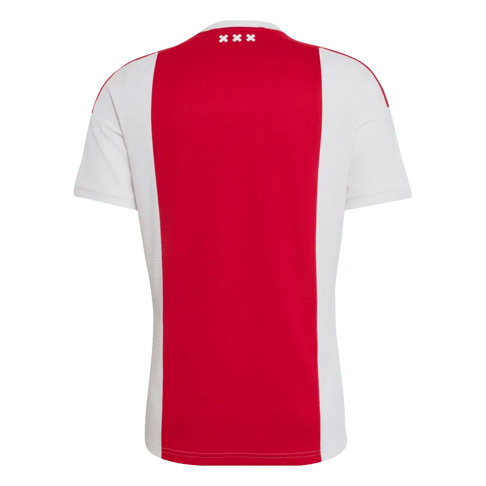 Camisola Ajax Principal Vermelha e Branca 2026/27 – imagem 2