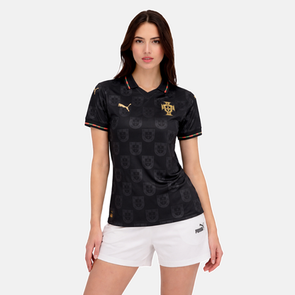 Camisola Feminina Seleção Portugal edição especial pantera negra EUSÉBIO 2026/27