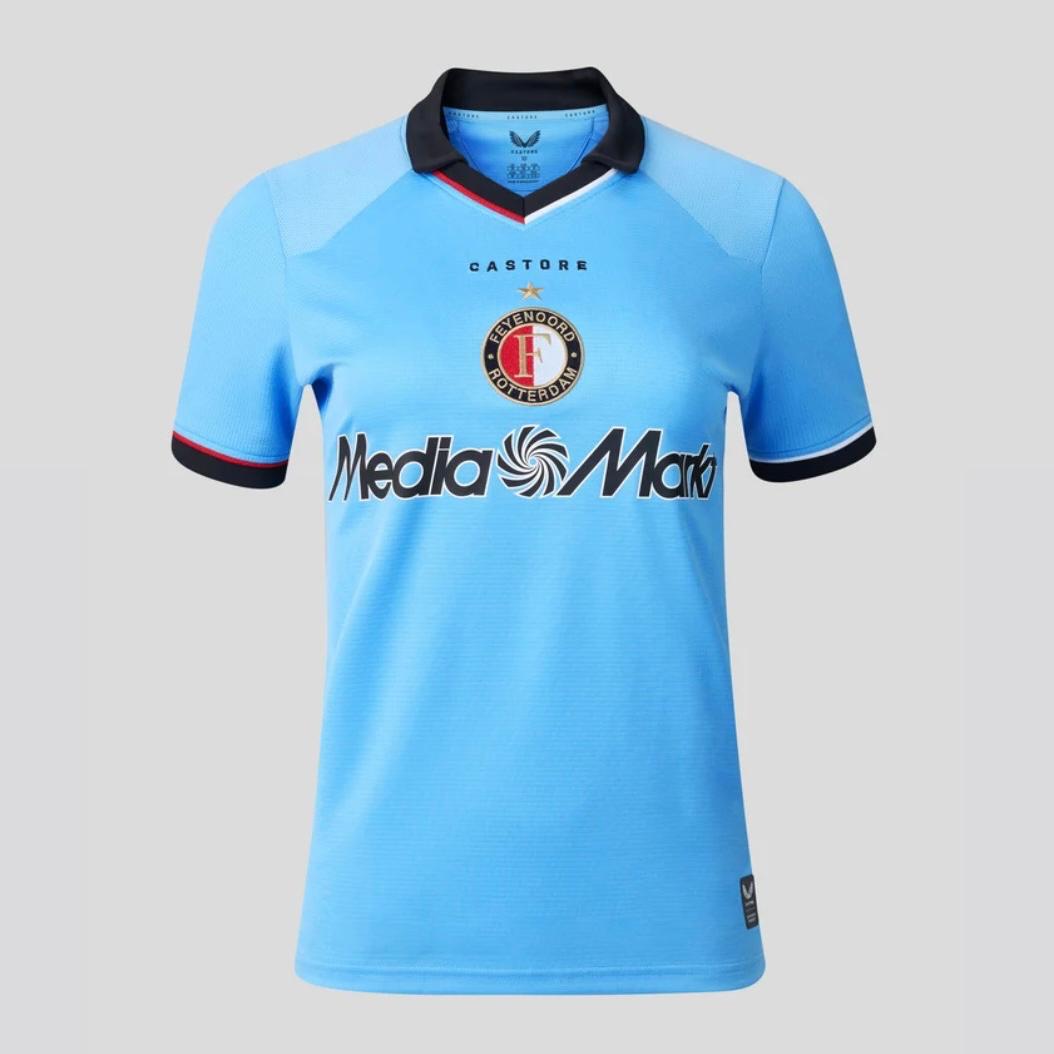 Camisola Feminina Feyenoord Alternativa Azul 2026/27