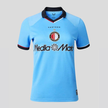 Camisola Feminina Feyenoord Alternativa Azul 2026/27