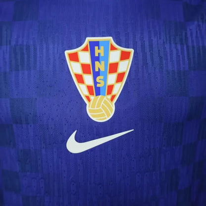 Camisola Croácia alternativa copa do mundo 2026 azul - PLAYER