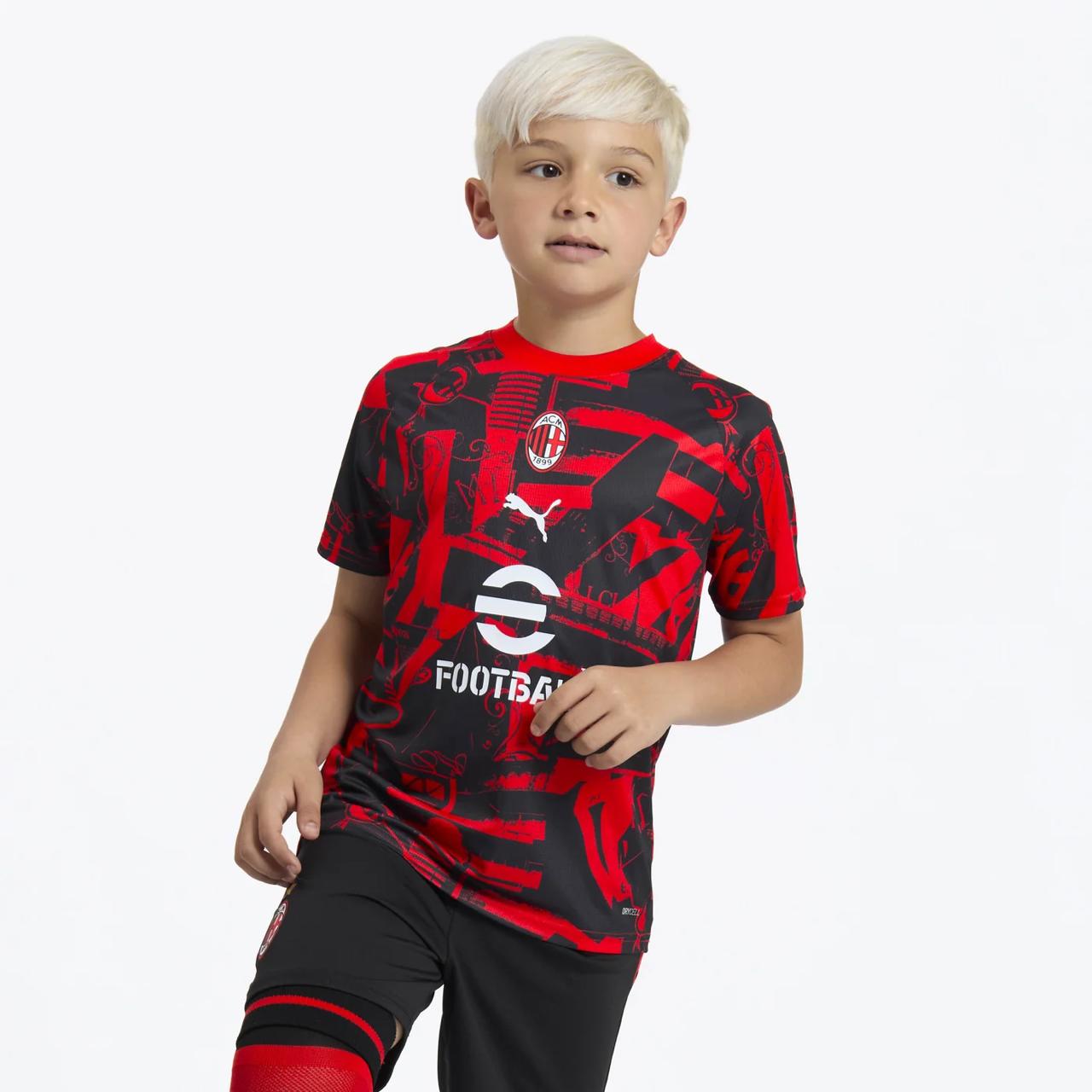 Conjunto Infantil Milan pré jogo 2026/27