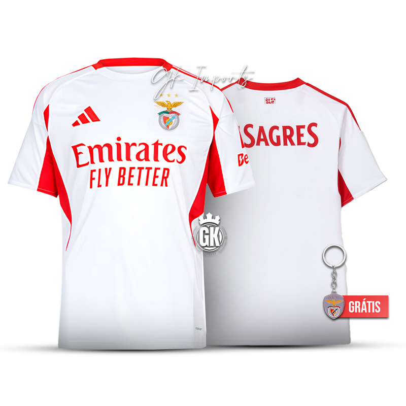 Camisola ALTERNATIVA THIRD branca 2025/26