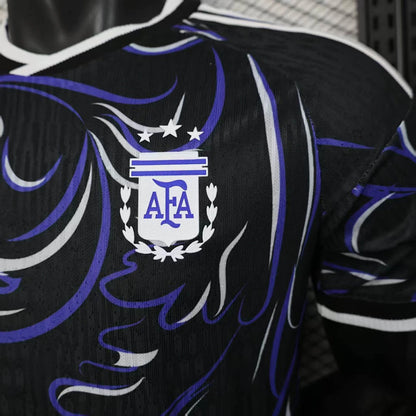 Camisola Seleção Argentina alternativa preta/azul COPA DO MUNDO 2026 - PLAYER - AUTHENTIC