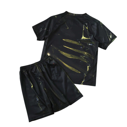 Conjunto Infantil PSG jordan 2026 Night Edition preta - LANÇAMENTO