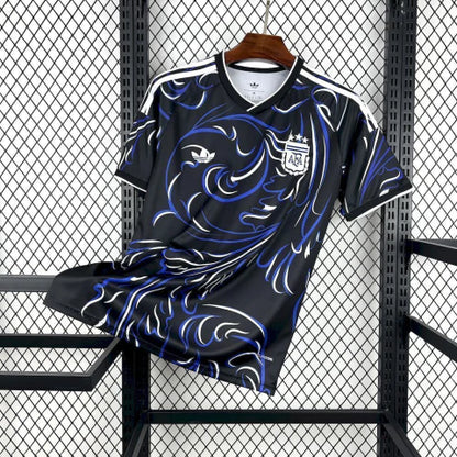 Camisola Seleção da Argentina alternativa preta/azul - Copa do Mundo 2026