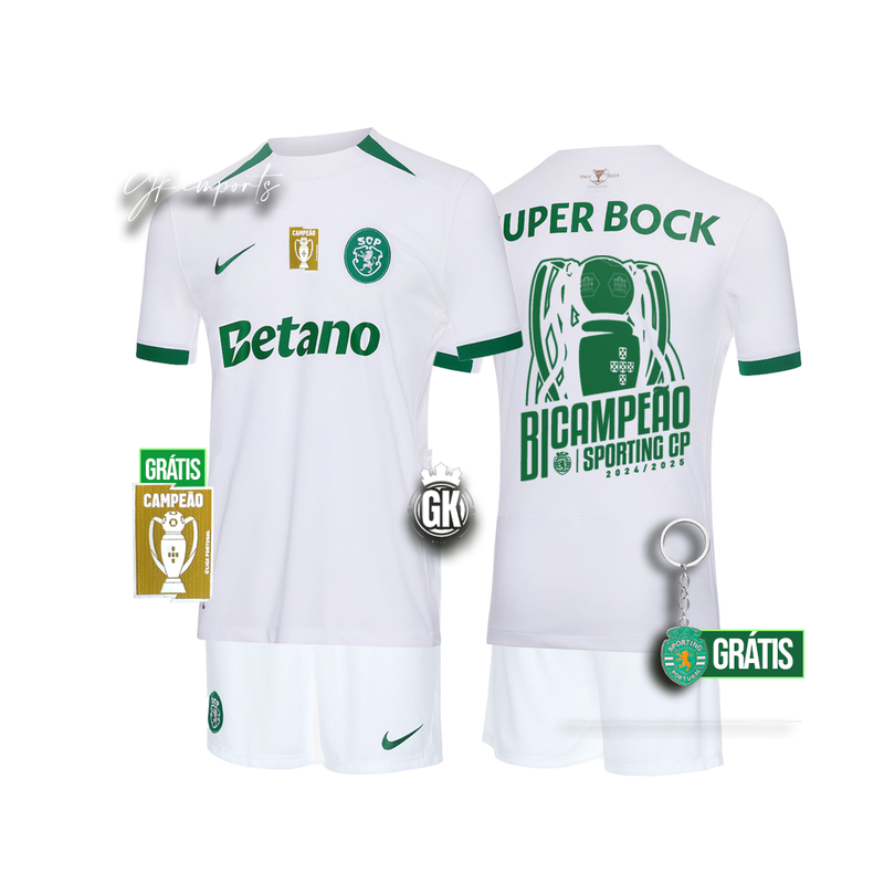 Conjunto infantil BICAMPEÃO taça das taças 2024/25