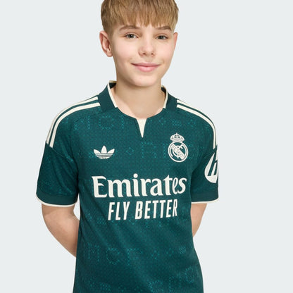Conjunto Infantil Real Madrid alternativo verde 2026/27