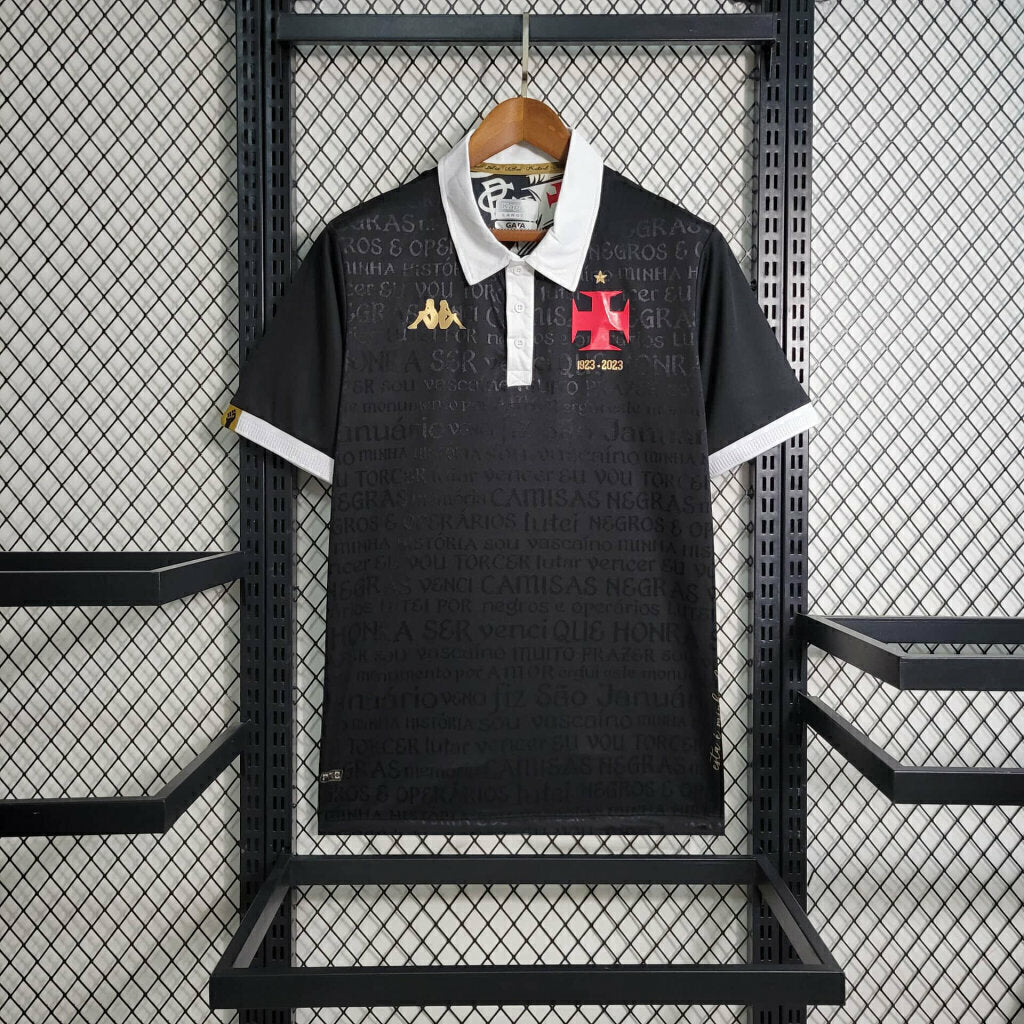 Camisola Vasco da Gama preta third 2023/24