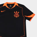 Camisola Corinthians preta e laranja total 90 2025/26