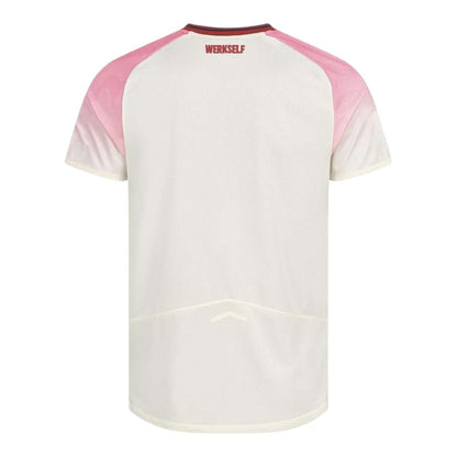 Camisola Bayer Leverkusen alternativa rosa 2025/26