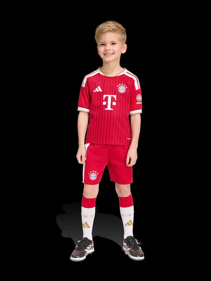 Conjunto Infantil Bayern de Munique principal 2026/27 - vermelha