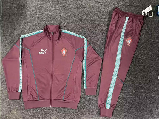 Fato de Treino Seleção de Portugal king cor vinho 2026/27