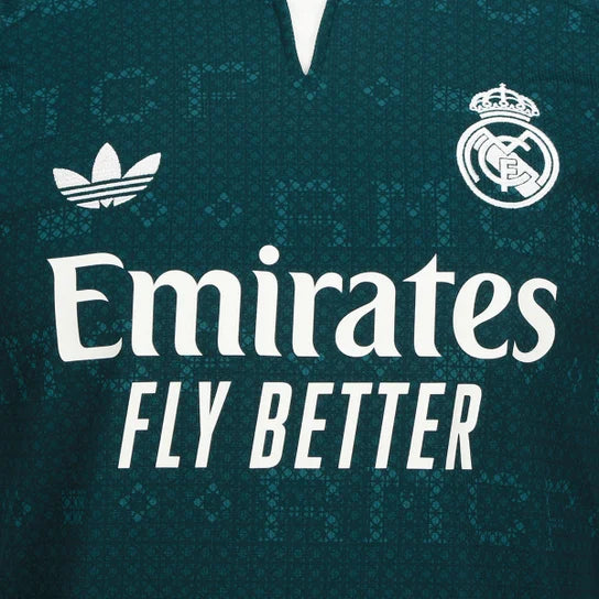 Camisola Real Madrid verde alternativa 2026/27 - MANGA LONGA