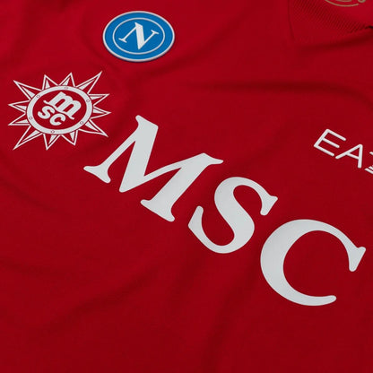 Camisola Nápoles Terceira Vermelha 2026/27 – imagem 5